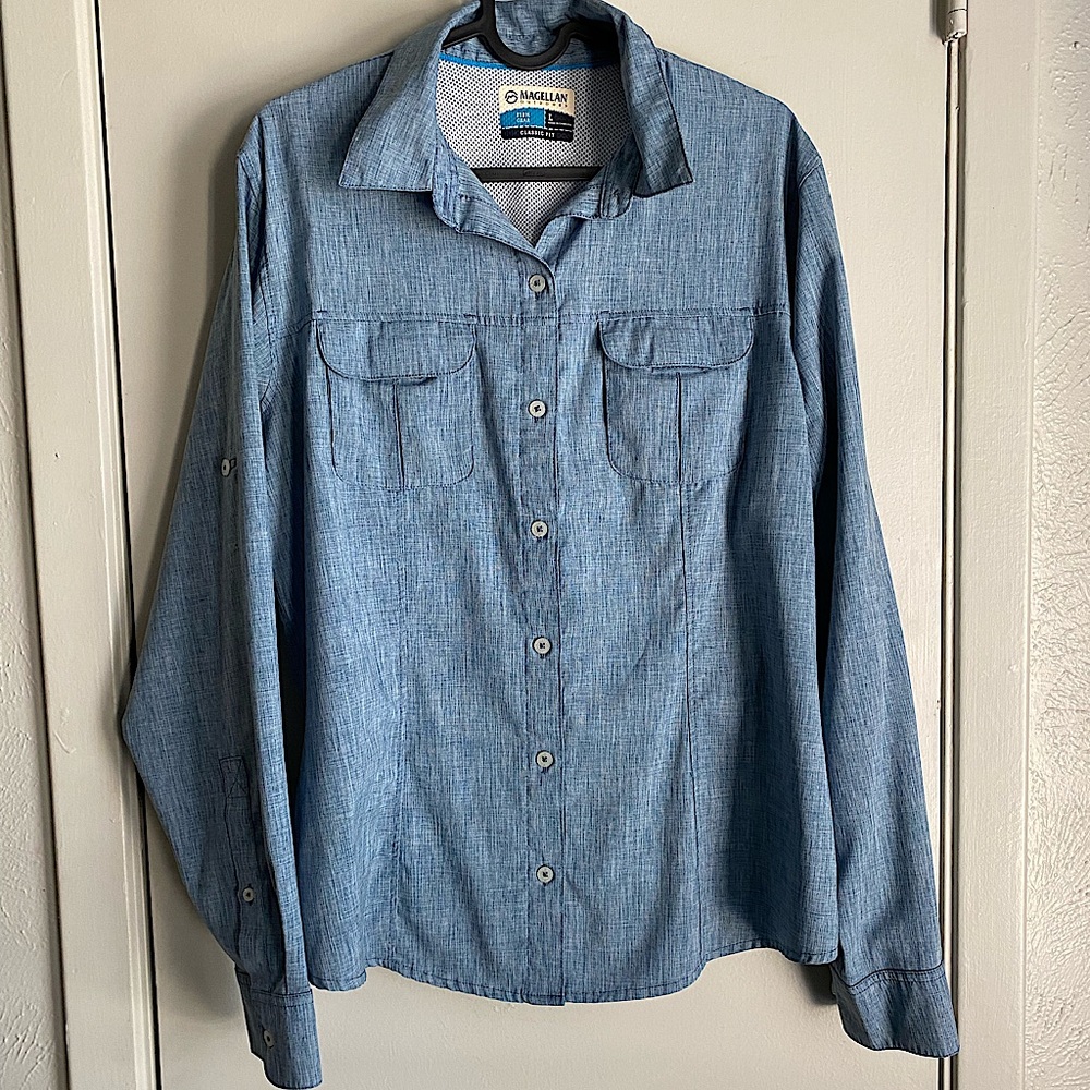 Magellan Long Sleeve Sport/Fishing Shirt